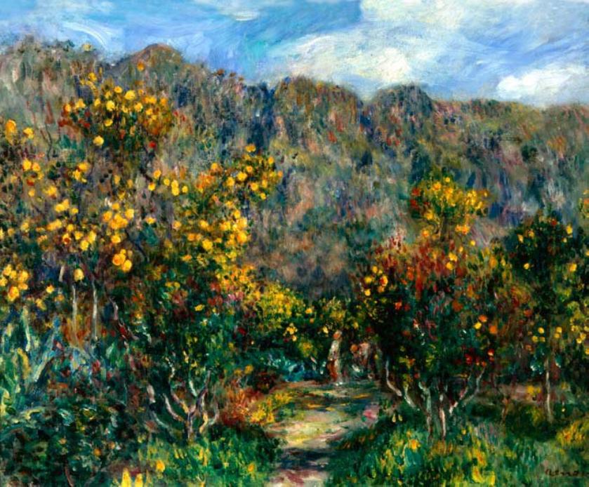 Renoir_-_Paisaje_con_mimosas